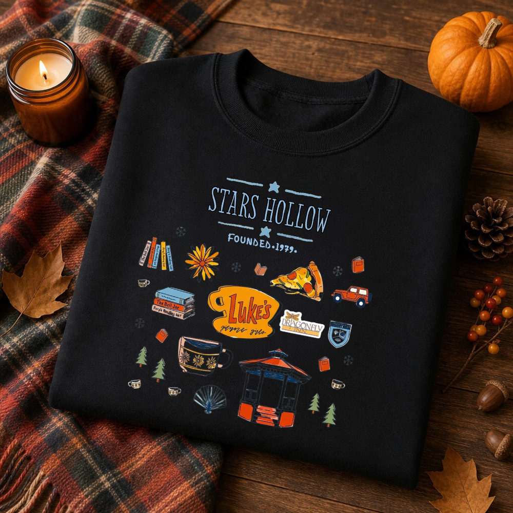 Gilmore Girls Stars Hollow Hoodie &amp; Sweatshirt 🍂