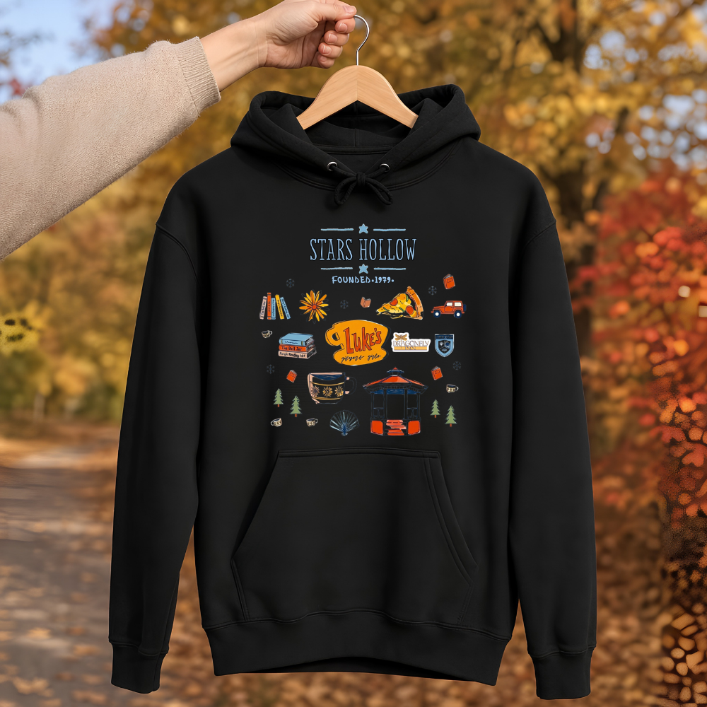Gilmore Girls Stars Hollow Hoodie &amp; Sweatshirt 🍂