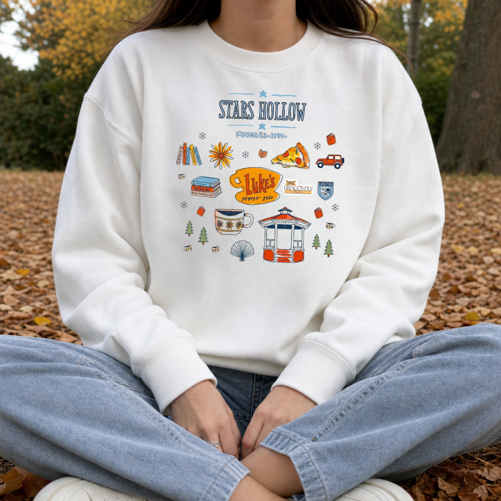 Gilmore Girls Stars Hollow Hoodie &amp; Sweatshirt 🍂