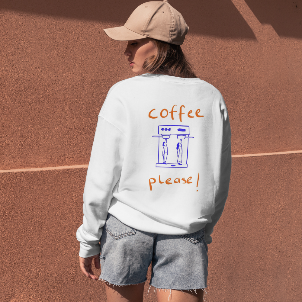 Coffee Please Hoodie Sweatshirt
