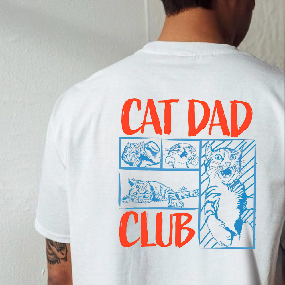 Cat Dad Club Sweatshirt, Hoodie, Tişört 🐈