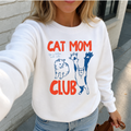 Cat Mom Club Sweatshirt, Hoodie, Tişört 🐈