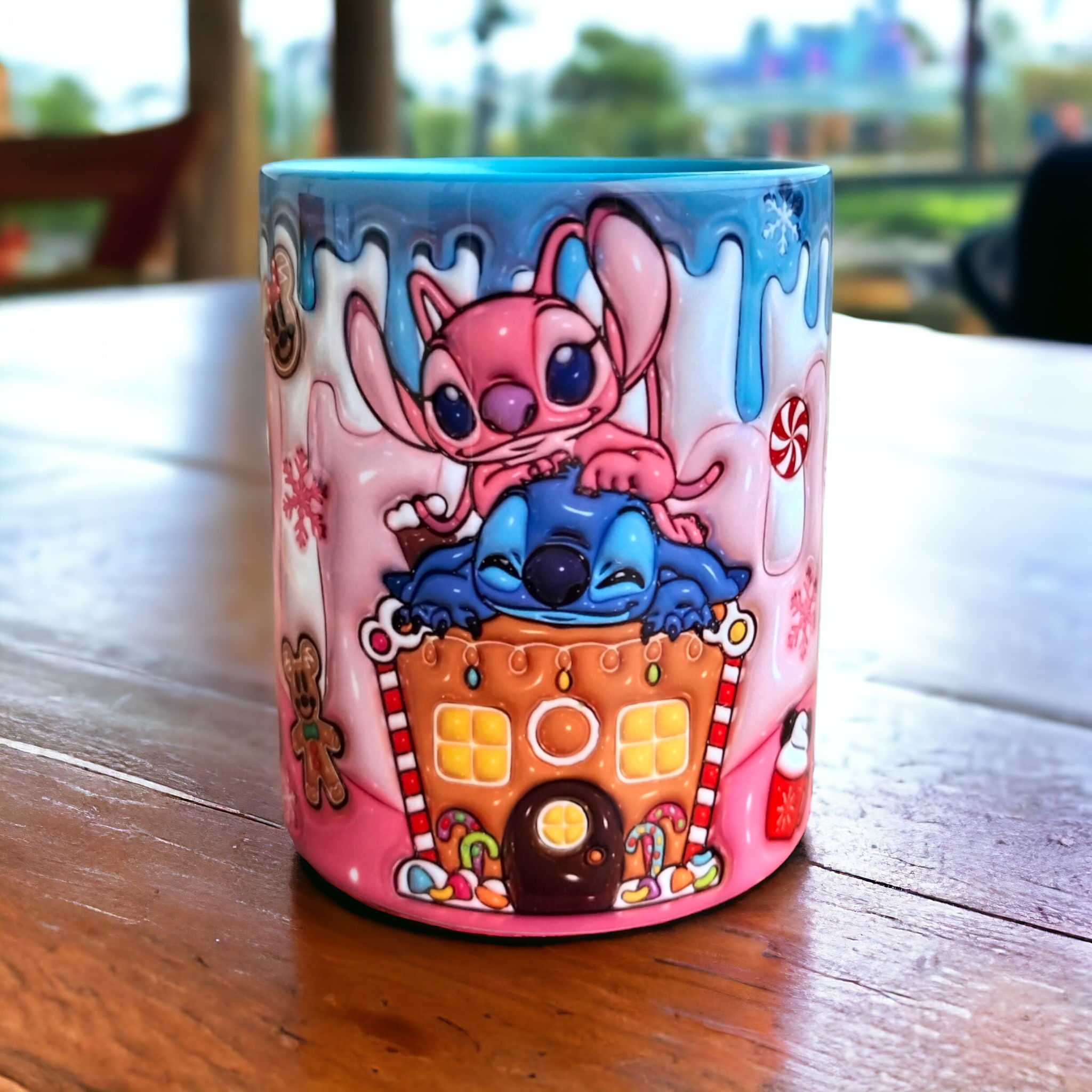 Stitch & Angel Kupa – Hediyelik Tasarım Porselen Kupa