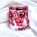 Stitch Kupa – Premium Porselen