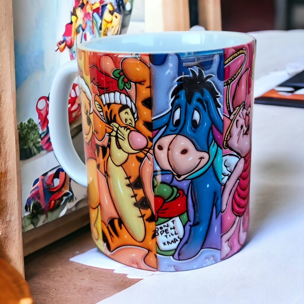 Winnie the Pooh Kupa Bardak – Özel Tasarım Porselen Kupa ☕🍯