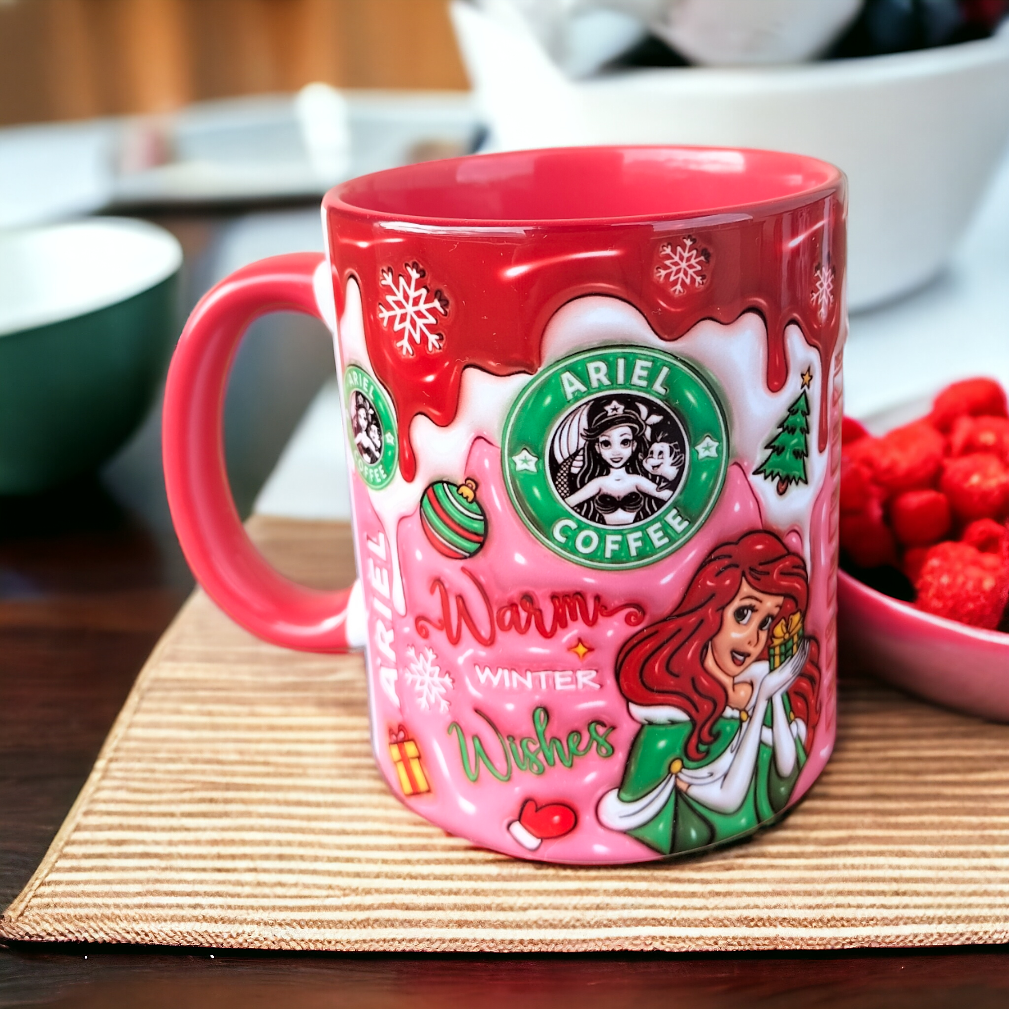 Ariel Disney Tasarım Kupa-Hediye Kupa Bardak