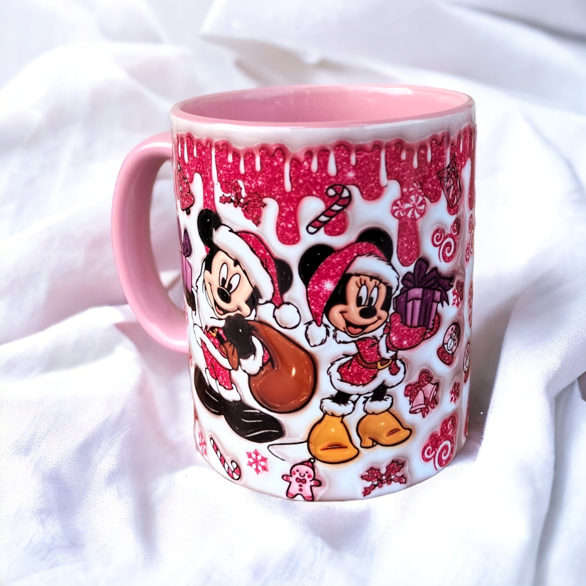 Mickey ve Minnie Premium Porselen Kupa