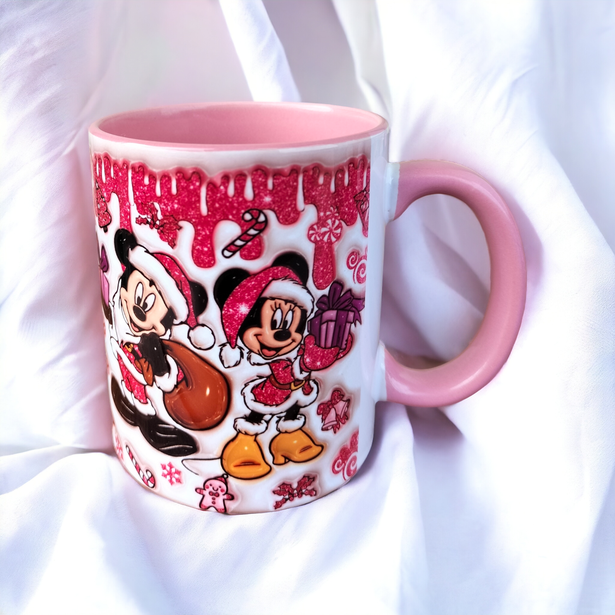 Mickey ve Minnie Premium Porselen Kupa
