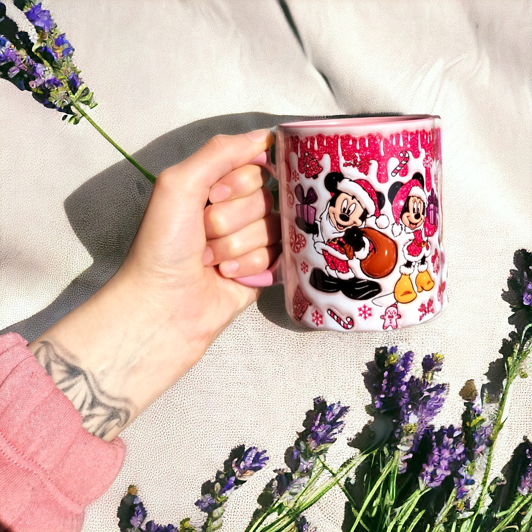 Mickey ve Minnie Premium Porselen Kupa