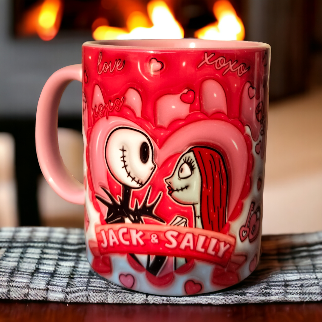 Jack Sally Tasarım Kupa – Premium Porselen