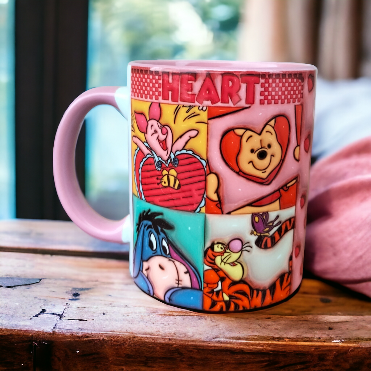 Winnie the Pooh Kupa Bardak – Sevimli Özel Tasarım ☕🍯🧸