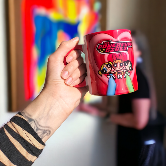 Power Puff Girls Kupa Tasarım-Hediyelik Kupa Bardak