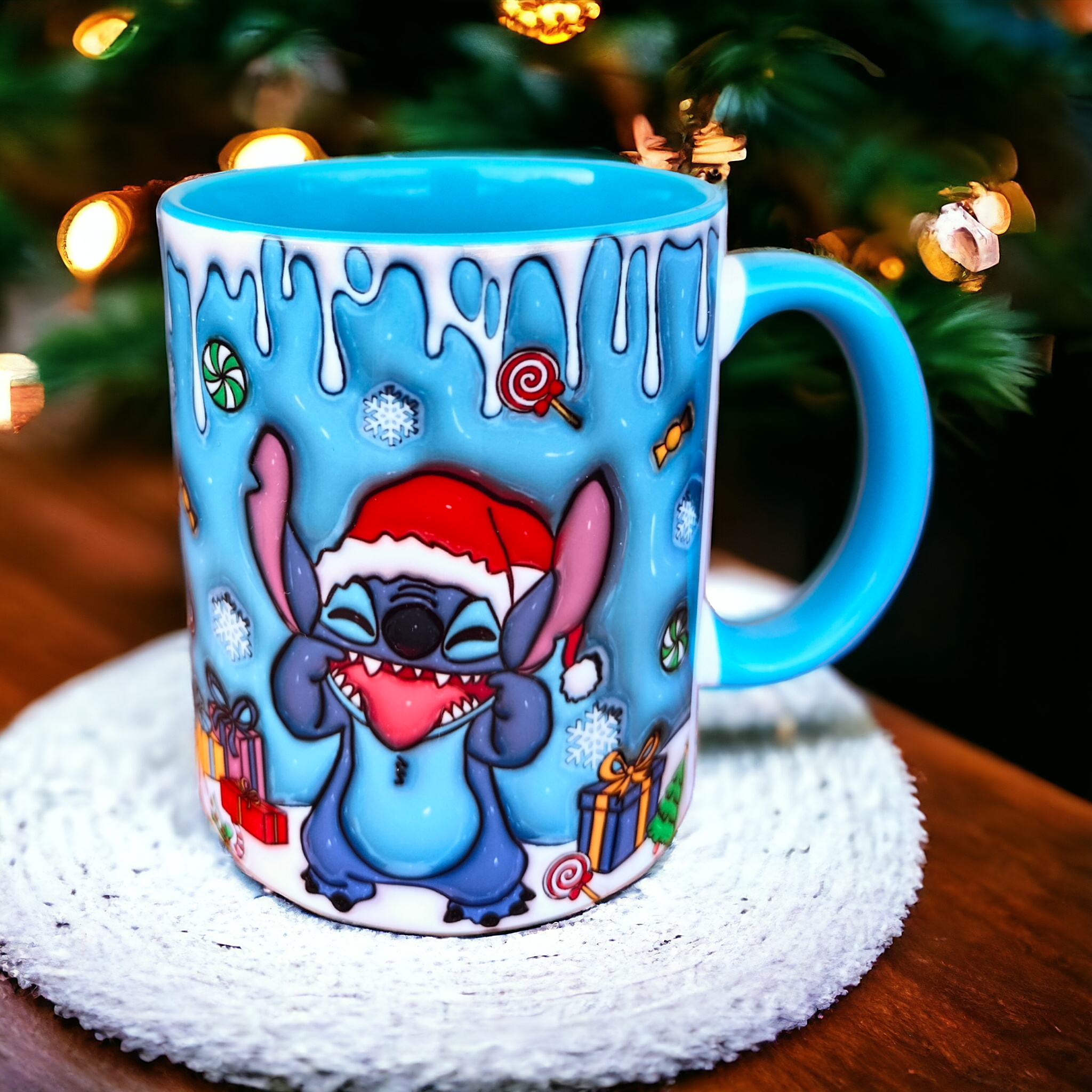 Stitch Kupa – Premium Porselen