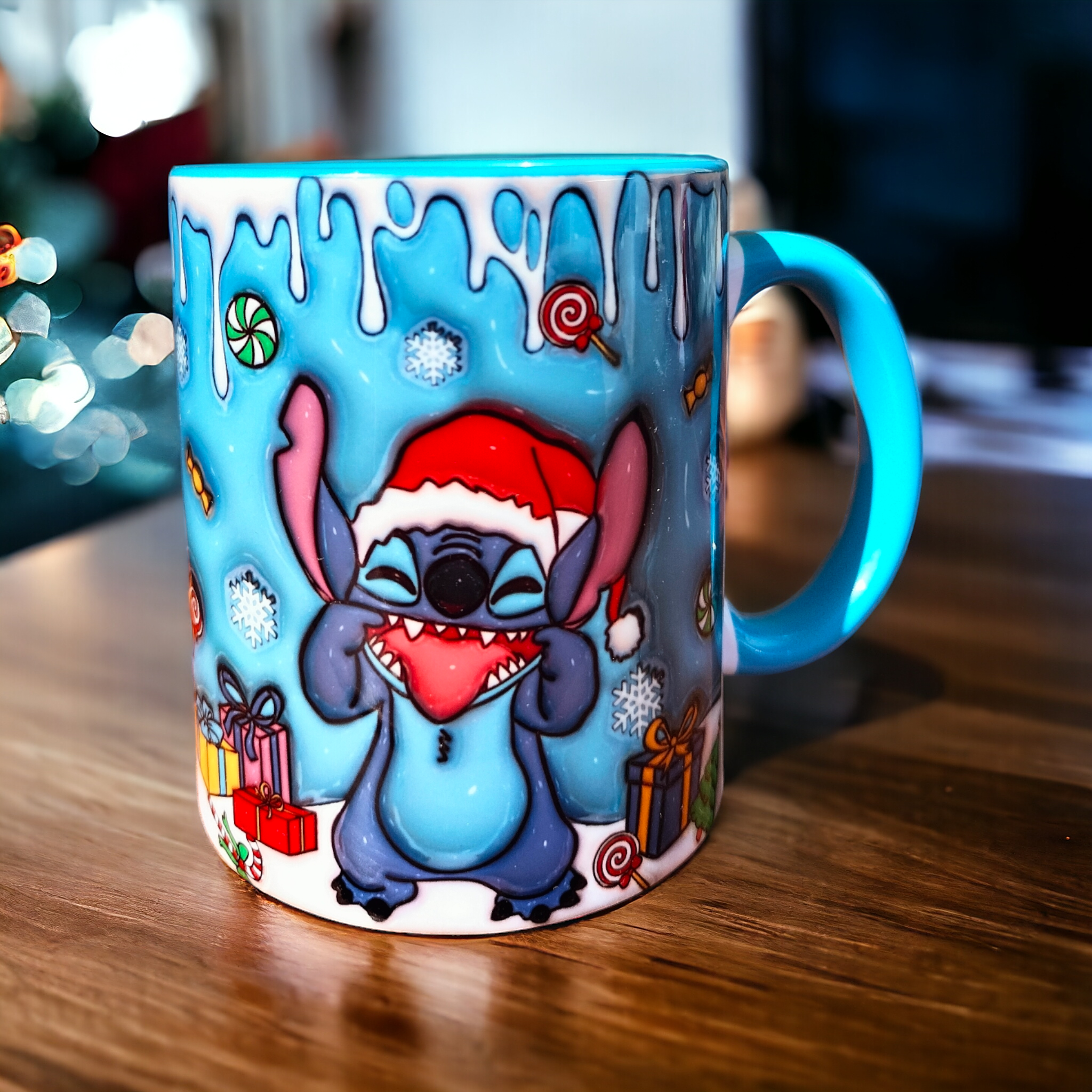 Stitch Kupa – Premium Porselen
