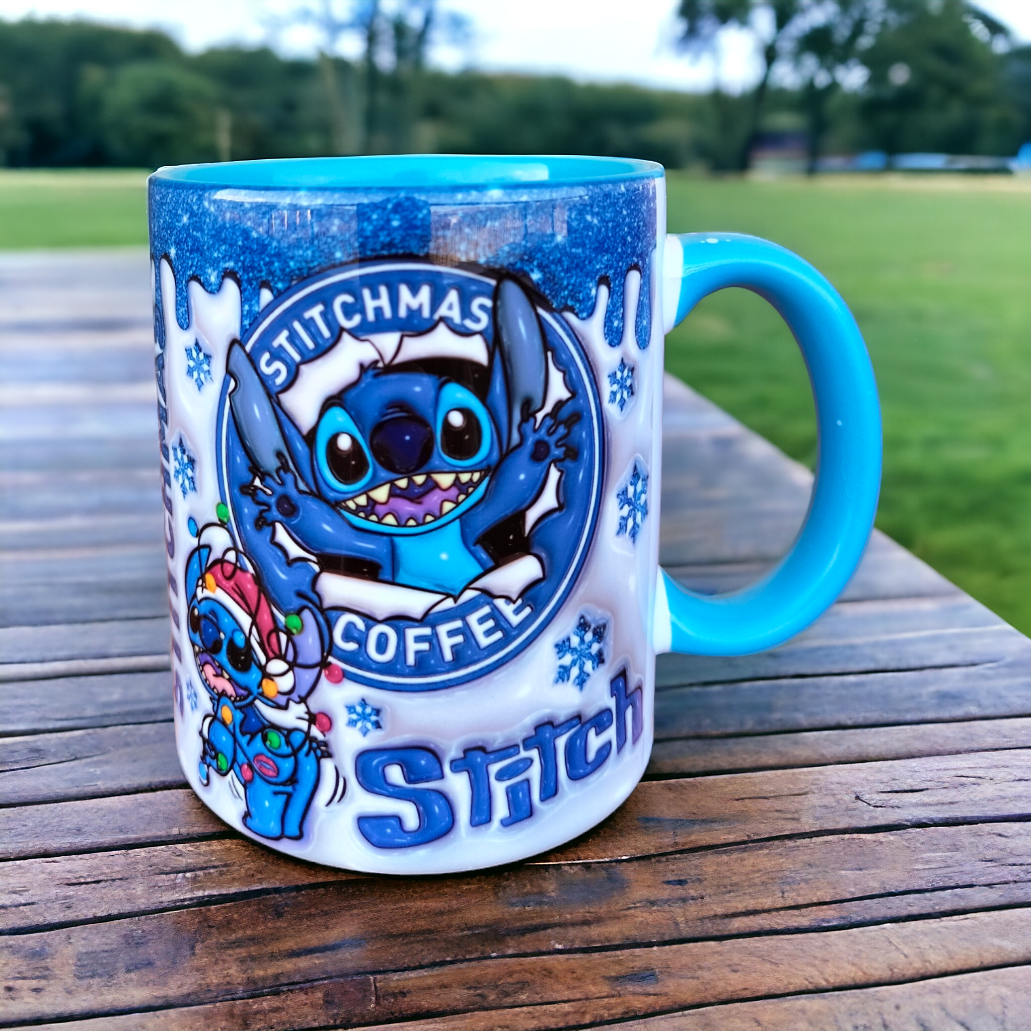 Stitch Kupa – Premium Porselen