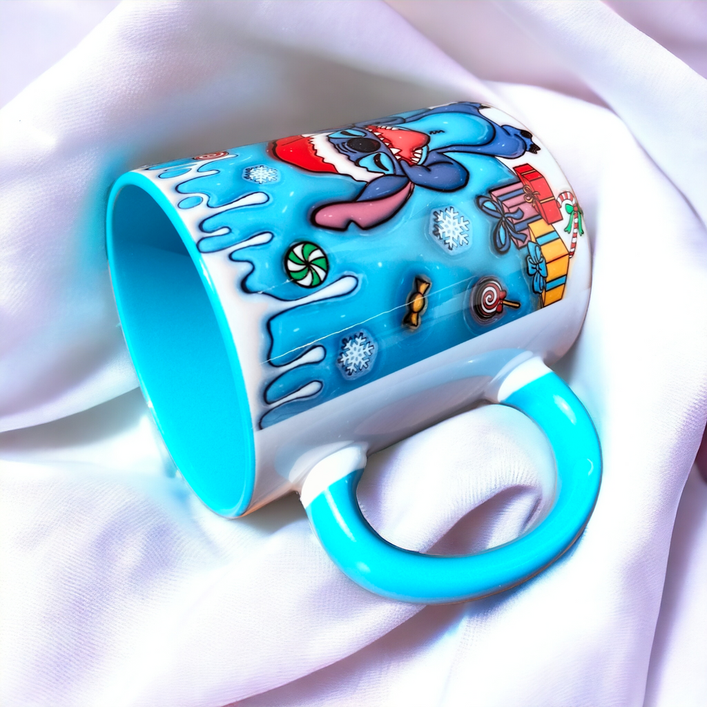 Stitch Kupa – Premium Porselen