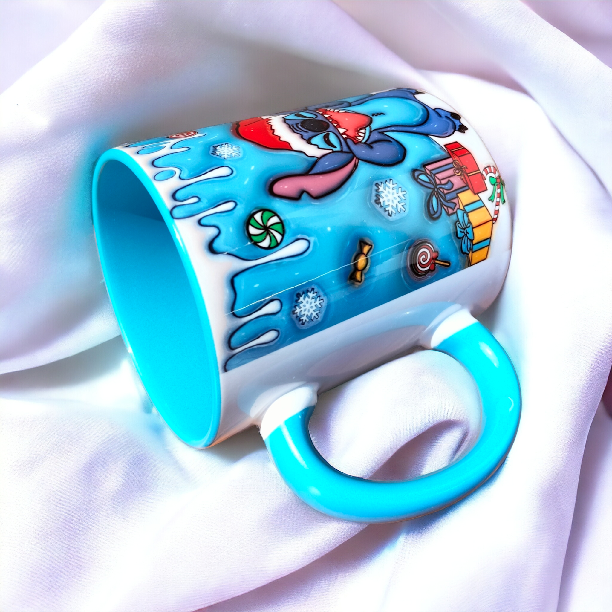 Stitch Kupa – Premium Porselen