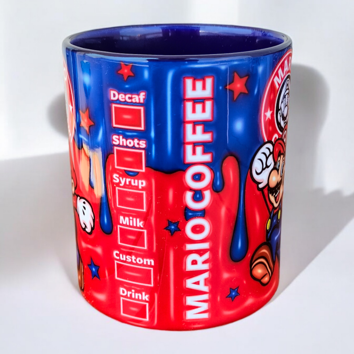 Mario Premium Porselen Kupa