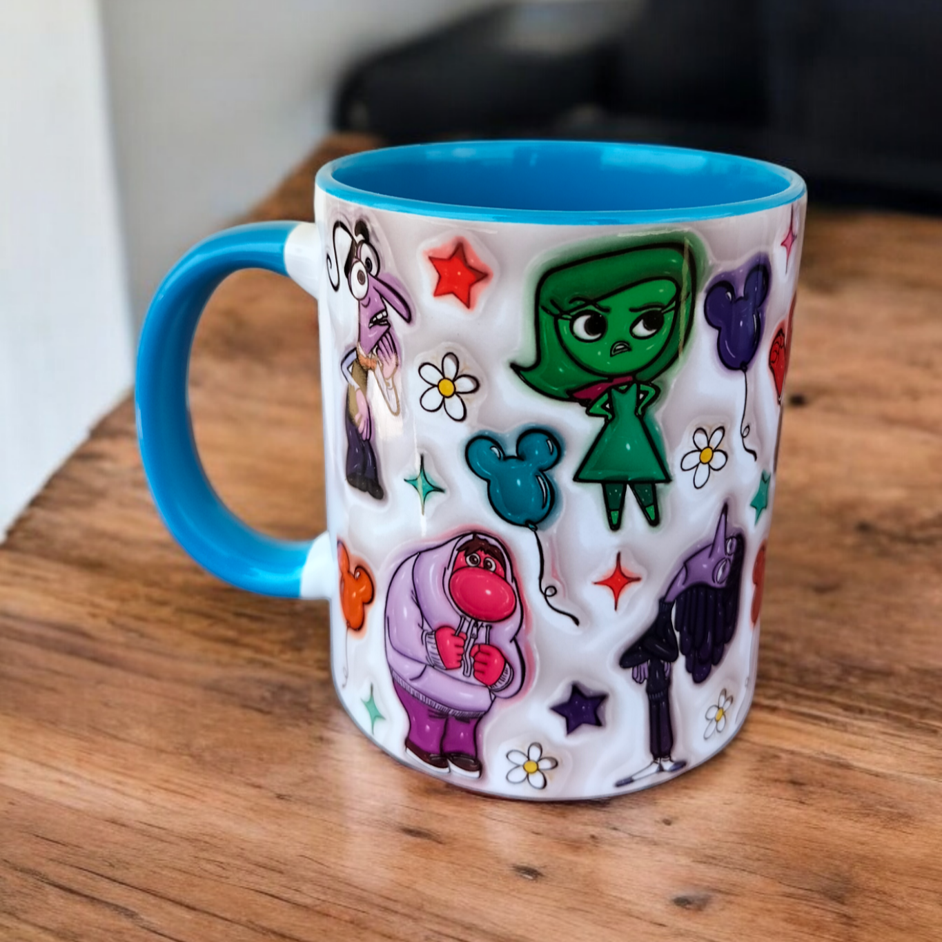 🚀 Ters Yüz (Inside Out) Tasarım Kupa ☕✨