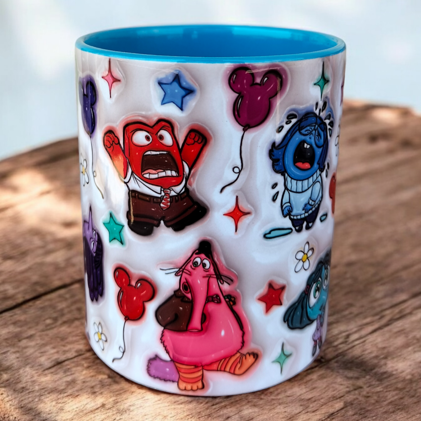 🚀 Ters Yüz (Inside Out) Tasarım Kupa ☕✨