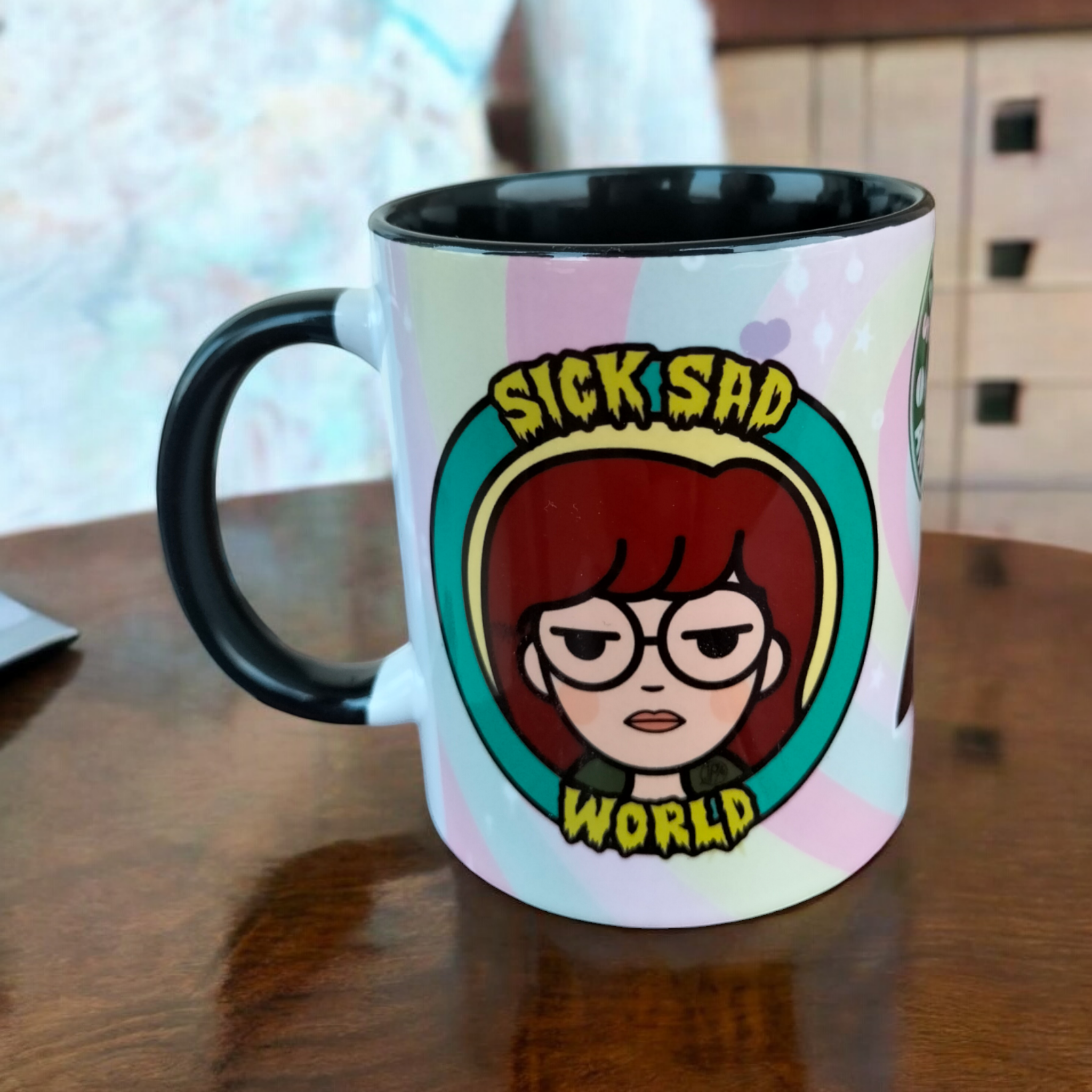 🚀 Sick, Sad World – Daria Tasarım Kupa ☕✨