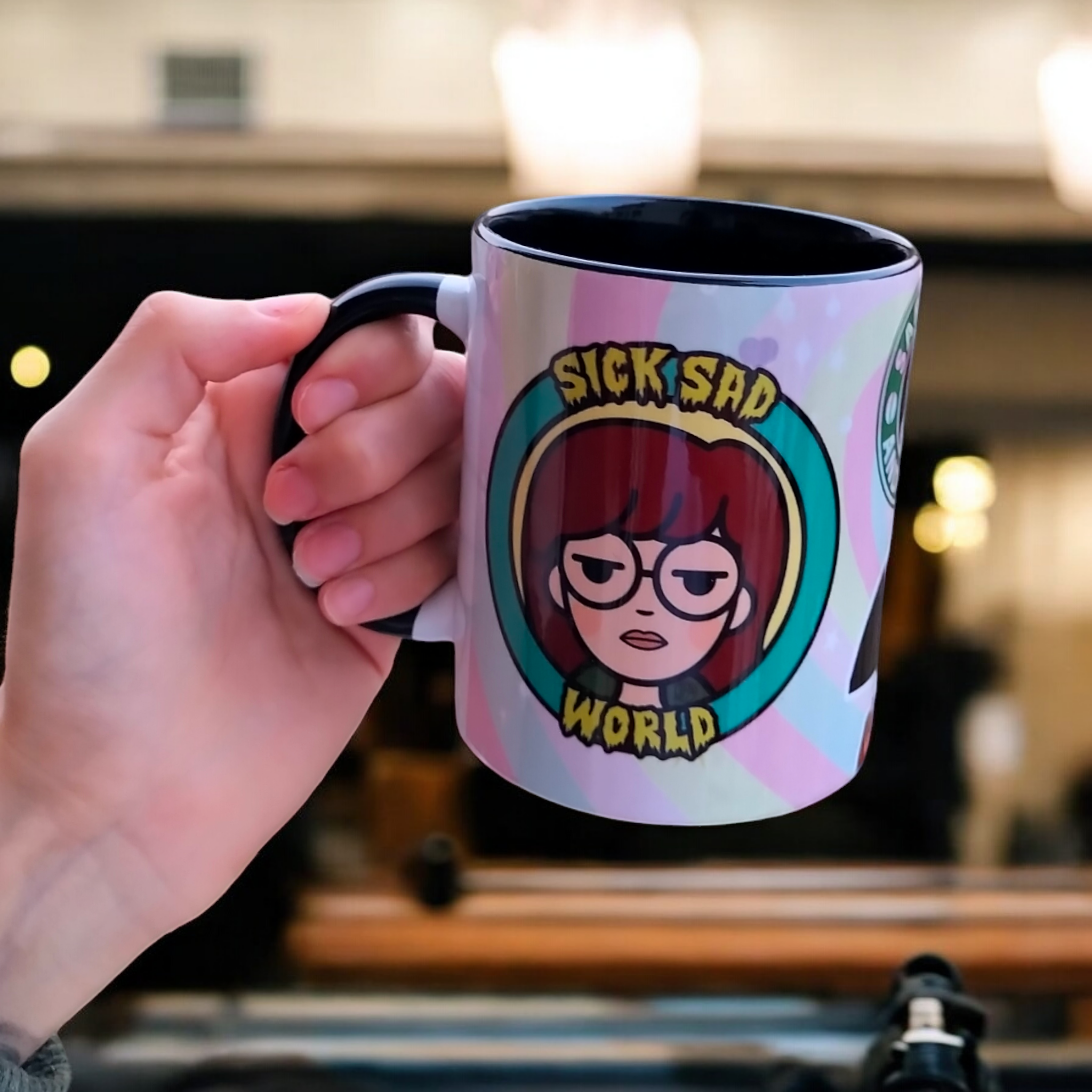 🚀 Sick, Sad World – Daria Tasarım Kupa ☕✨