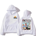 One Piece Hoodie – Anime Baskılı 3 İplik Şardonlu Premium Kumaş, Dayanıklı Baskı