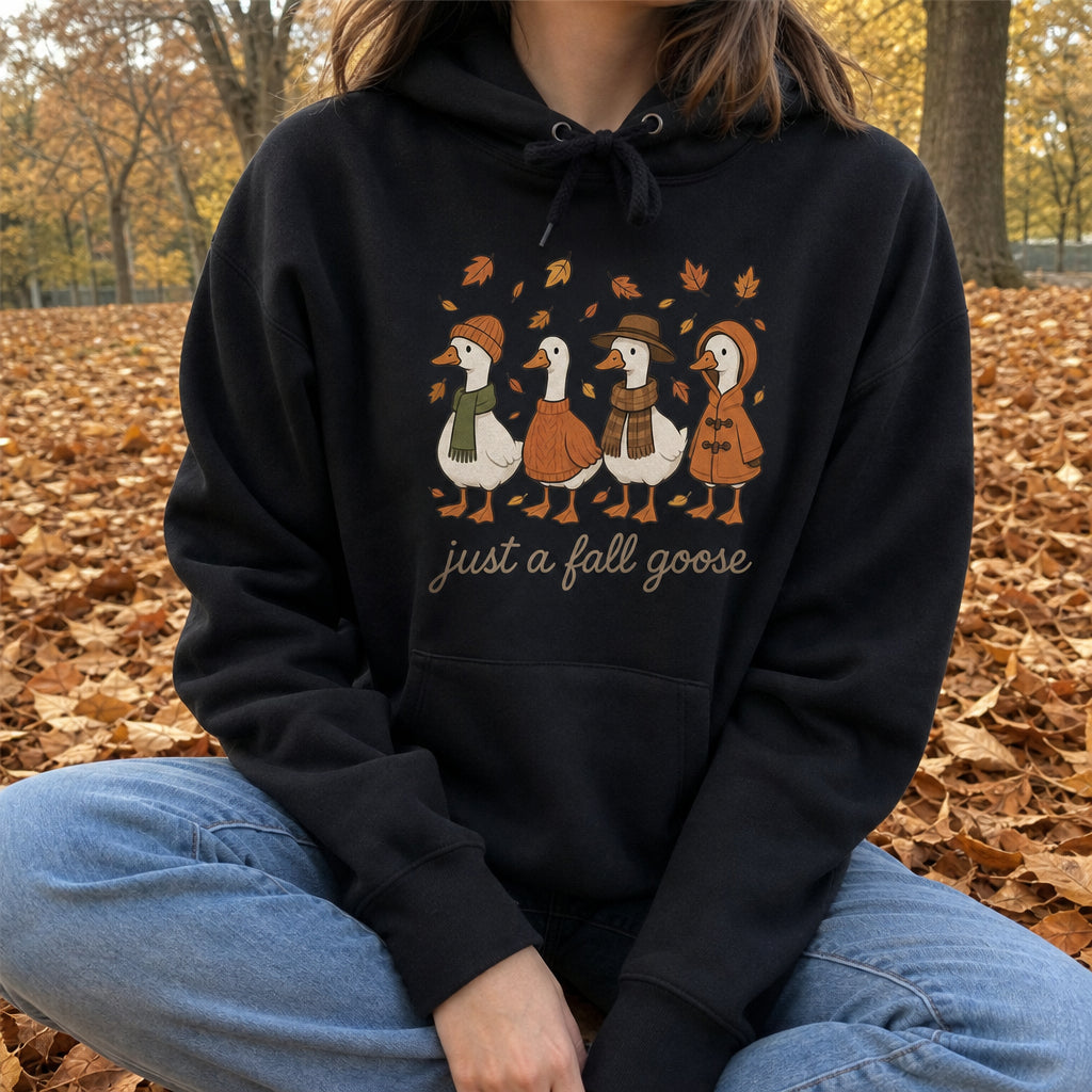🍂 Fall Goose Sweatshirt & Hoodie