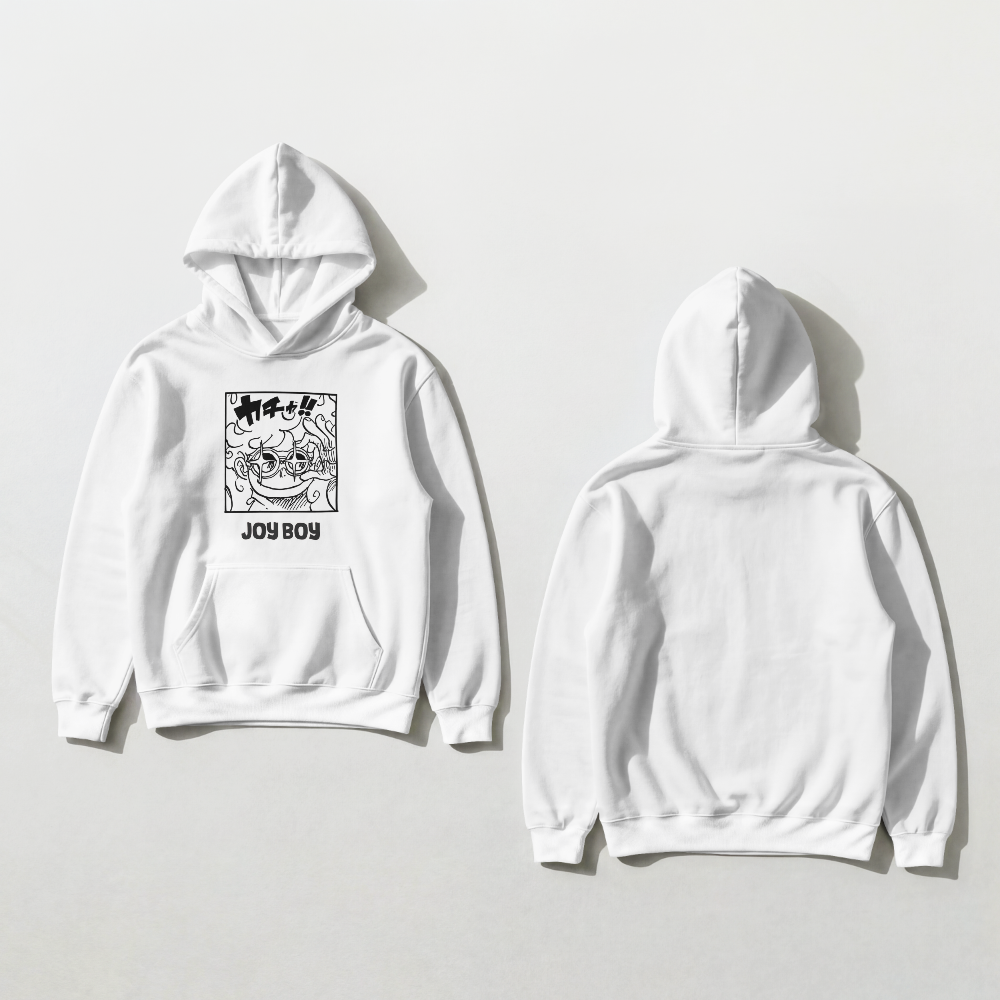 Joy Boy Hoodie – One Piece Anime Oversize Sweatshirt