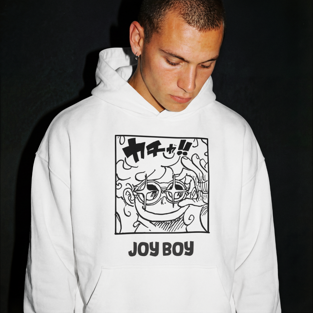 Joy Boy Hoodie – One Piece Anime Oversize Sweatshirt