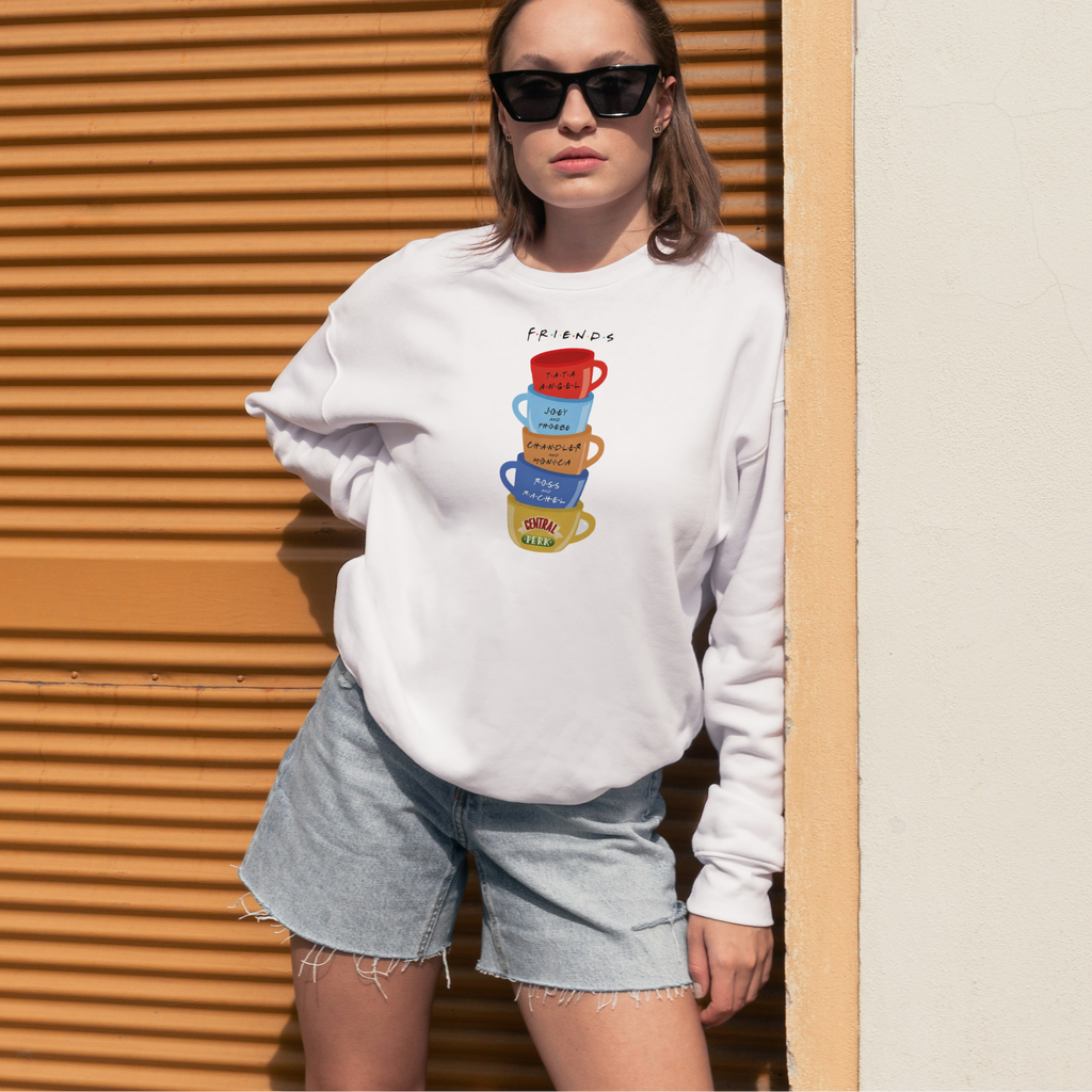 Friends Hoodie – Friends TV Series Unisex Sweatshirt Oversize Kalıp