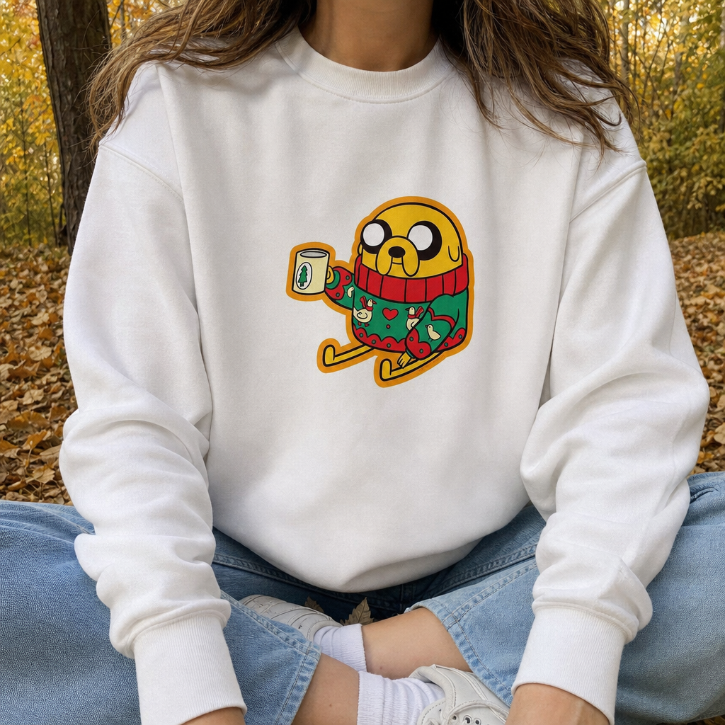 Adventure Time Jake Premium Sweatshirt
