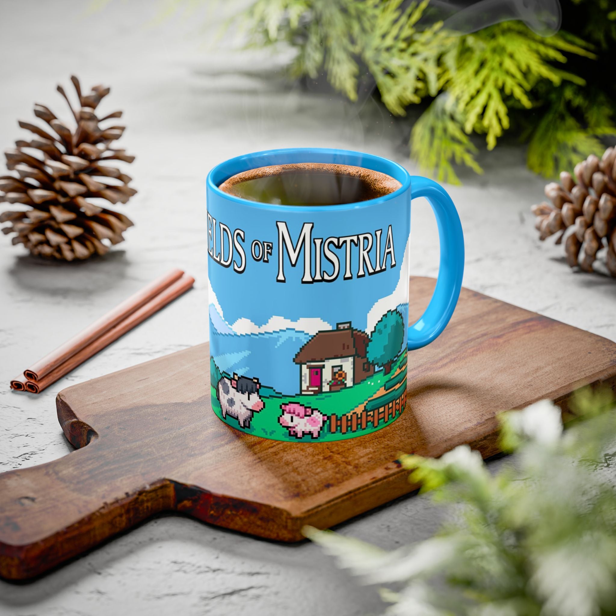 Fields of Mistria Gamer Kupa – Premium Porselen, Canlı Kalıcı Baskı 🌿✨