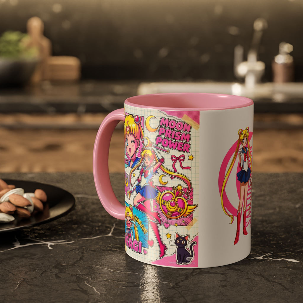 Sailor Moon Temalı Kupa Bardak – Anime Kahve ve Çay Kupası