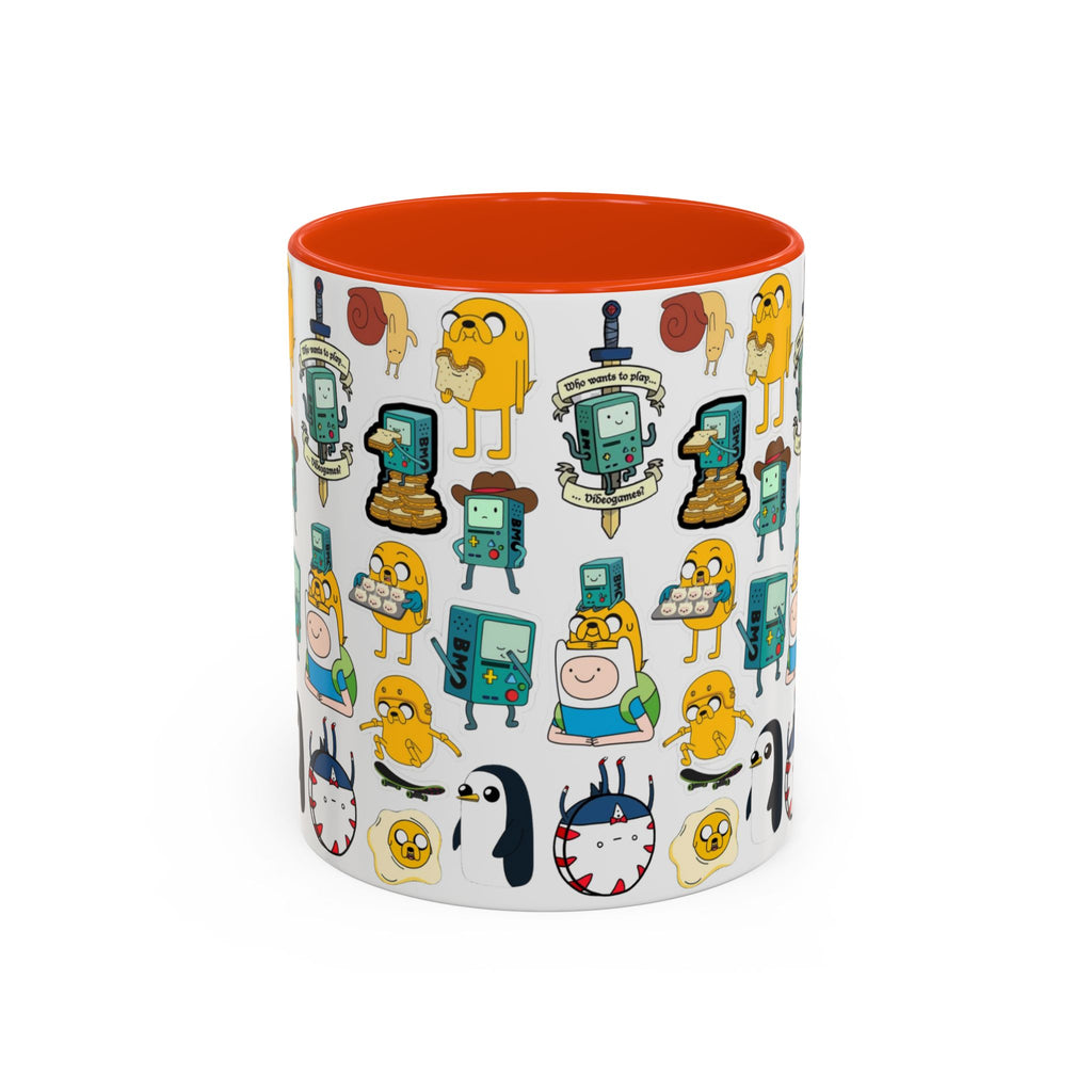 Adventure Time Kupa – Finn ve Jake Temalı Premium Porselen Kupa