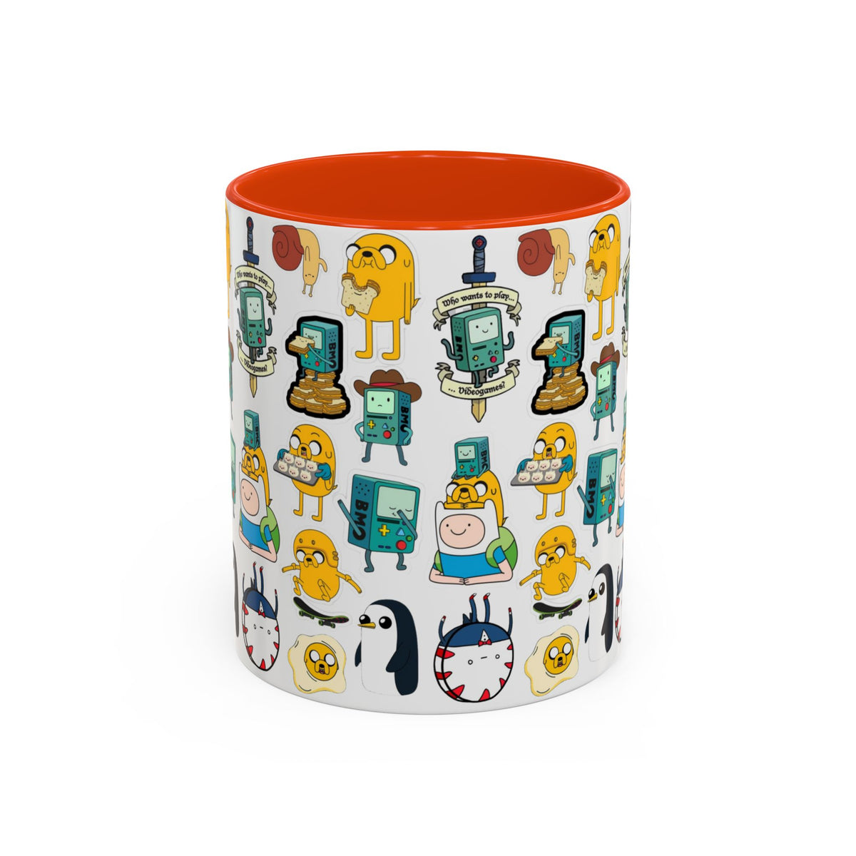 Adventure Time Kupa – Finn ve Jake Temalı Premium Porselen Kupa