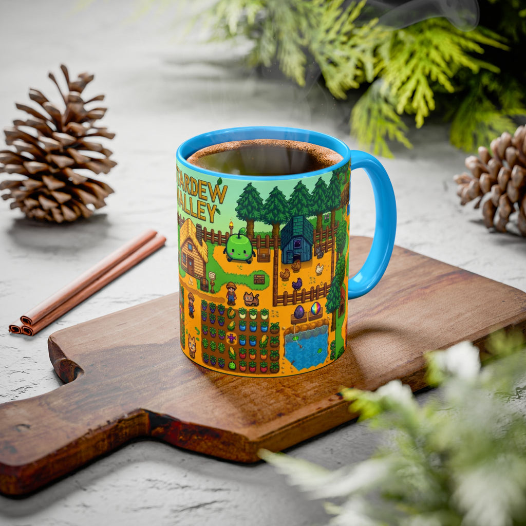 Stardew Valley Gamer Kupa – Premium Porselen, Canlı Kalıcı Baskı 🌾☕