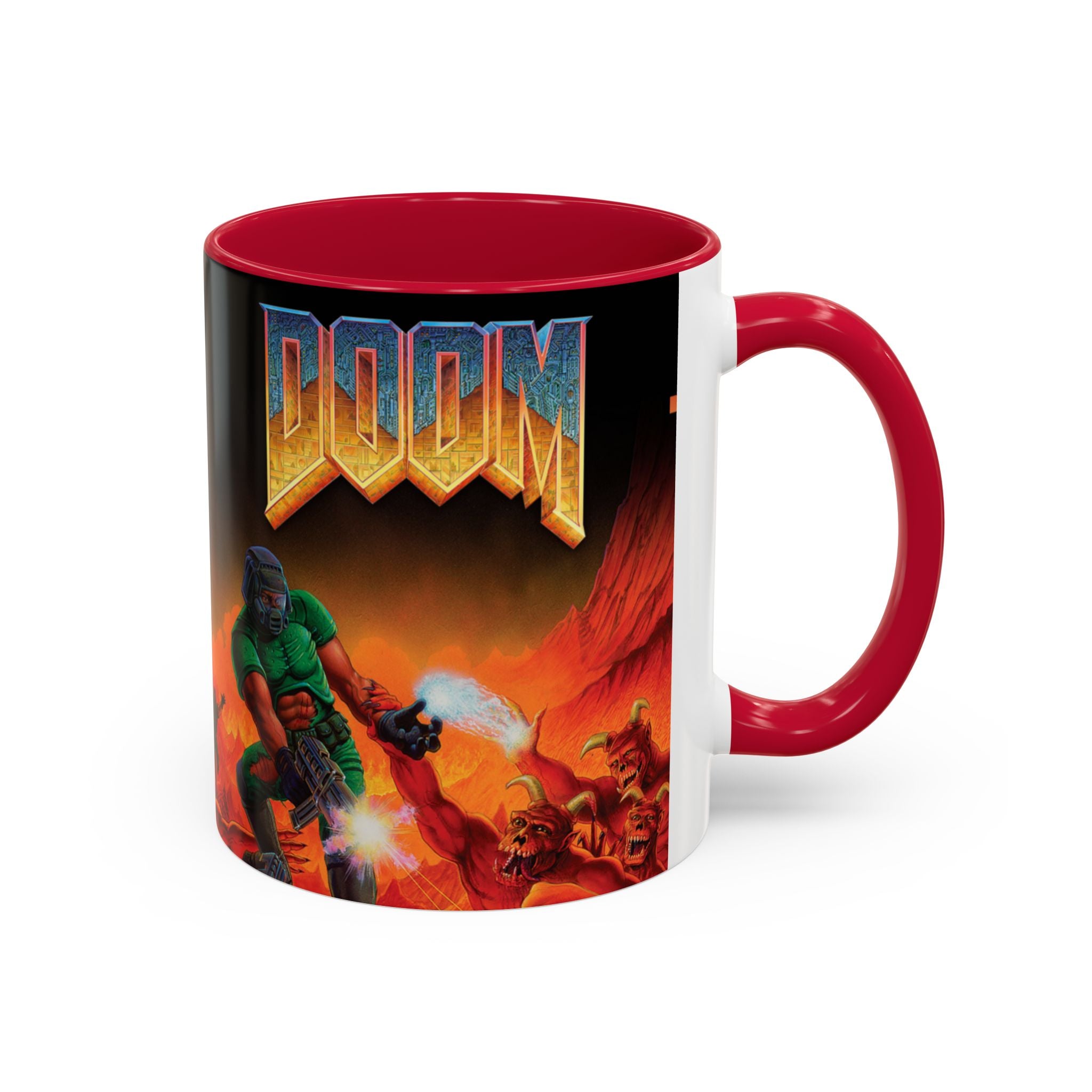 DOOM Gamer Kupa – Premium Porselen 😈🔥