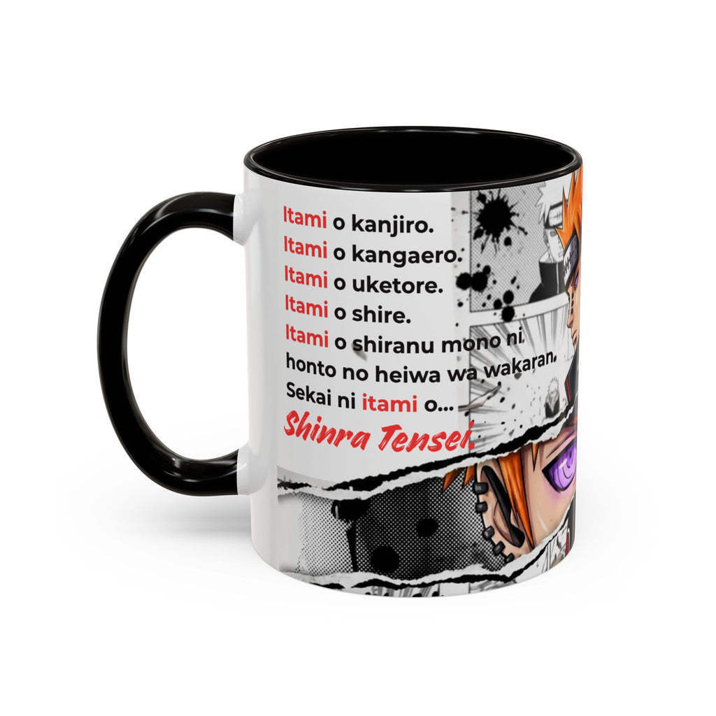 Pain Shinra Tensei Anime Kupa Bardak | Premium Porselen 330 ml | Anime Hediyesi