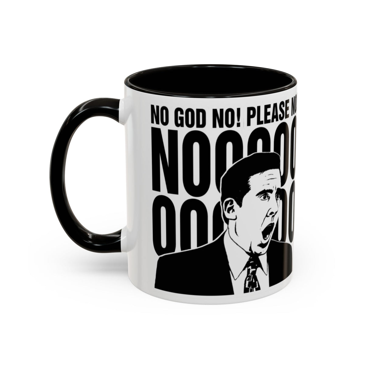 The Office Michael Scott “NO, PLEASE NO!” Kupa – Premium Porselen Kupa