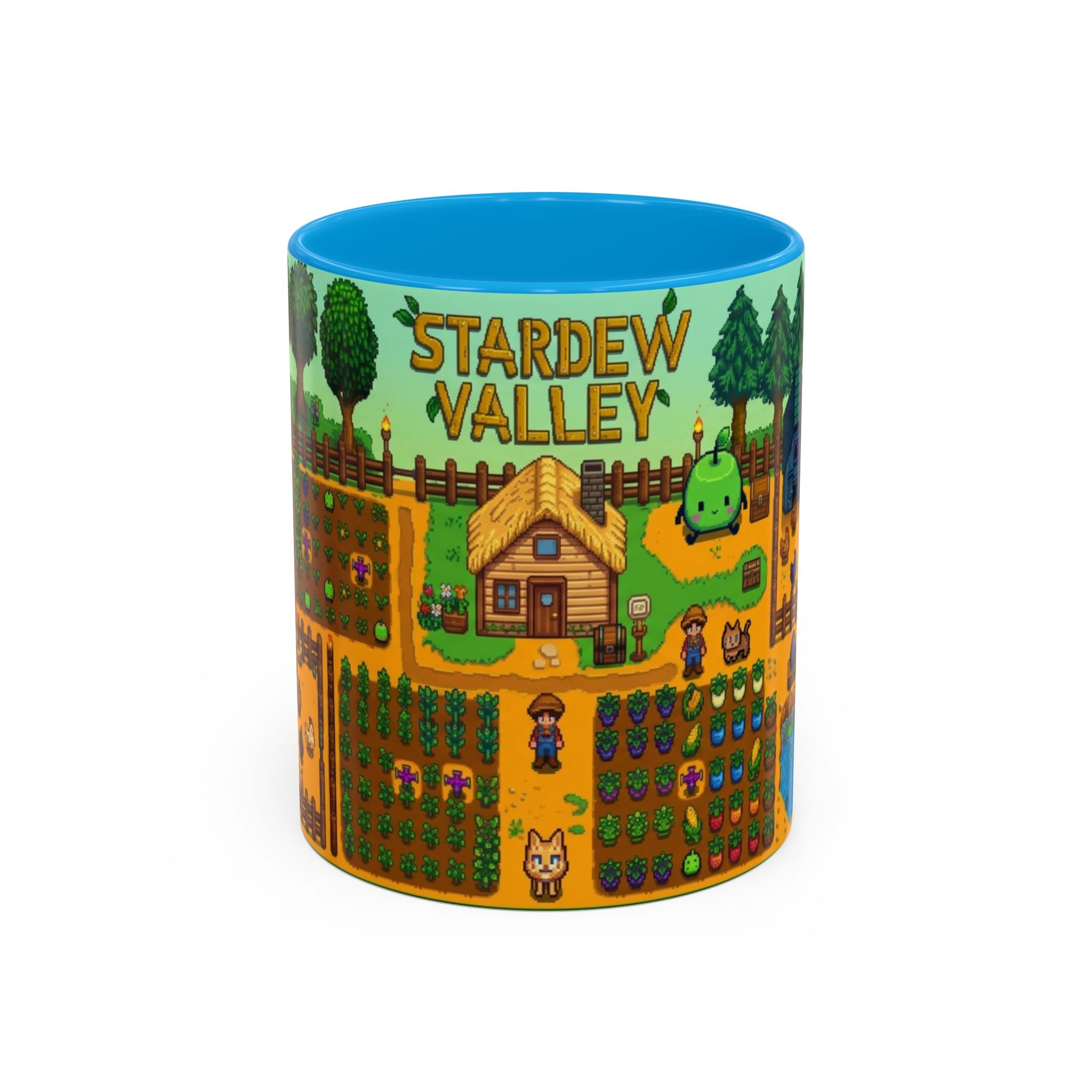 Stardew Valley Gamer Kupa – Premium Porselen, Canlı Kalıcı Baskı 🌾☕