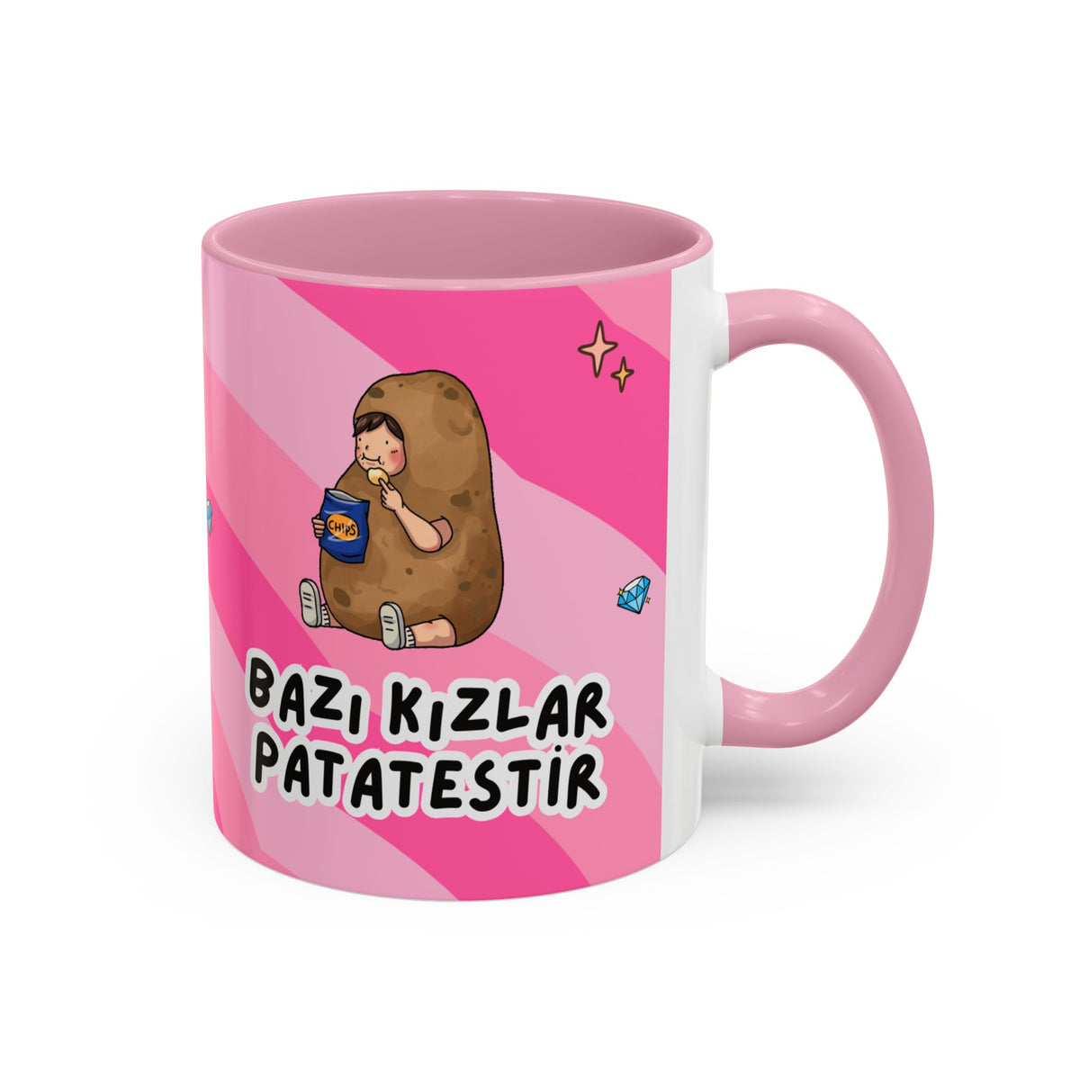 Bazı Kızlar Patatestir 🥔💕 – Premium Kupa Bardak