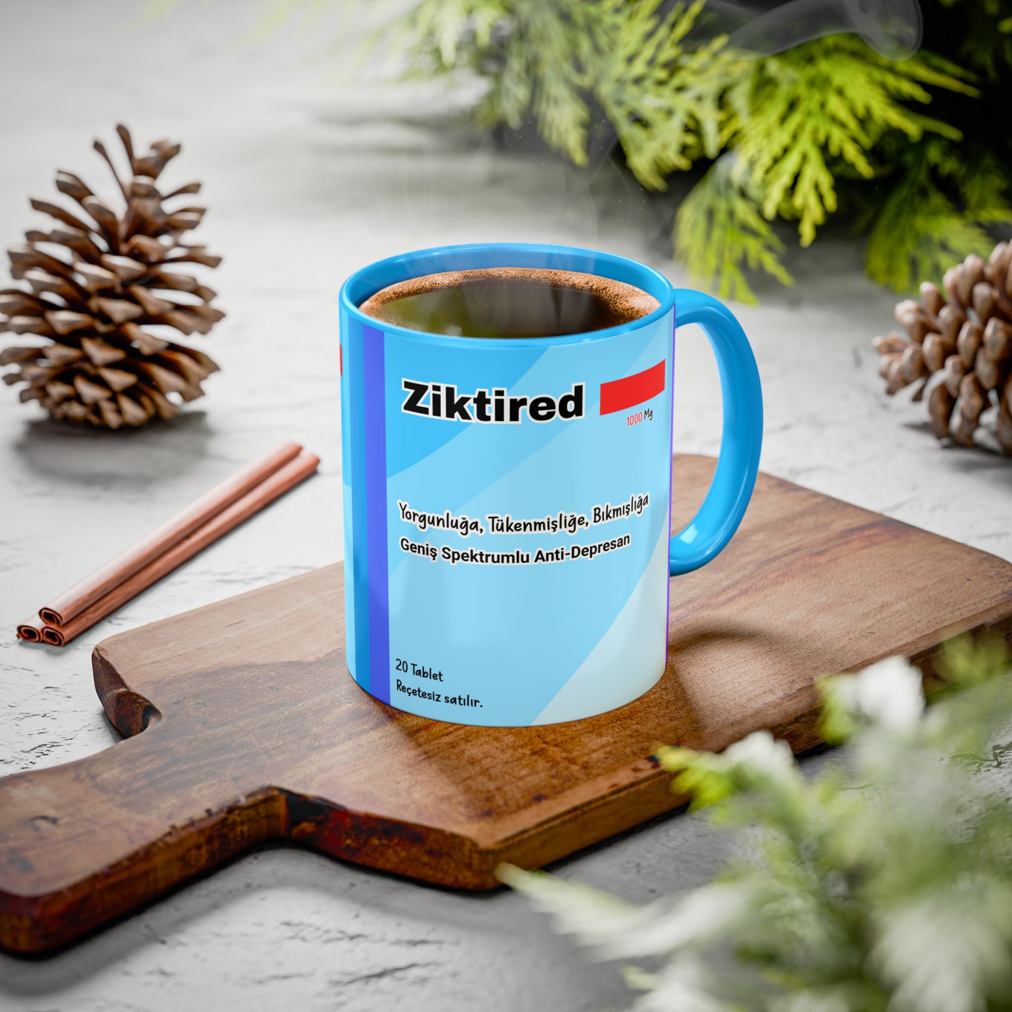 “Ziktired” Temalı Tasarım Kupa