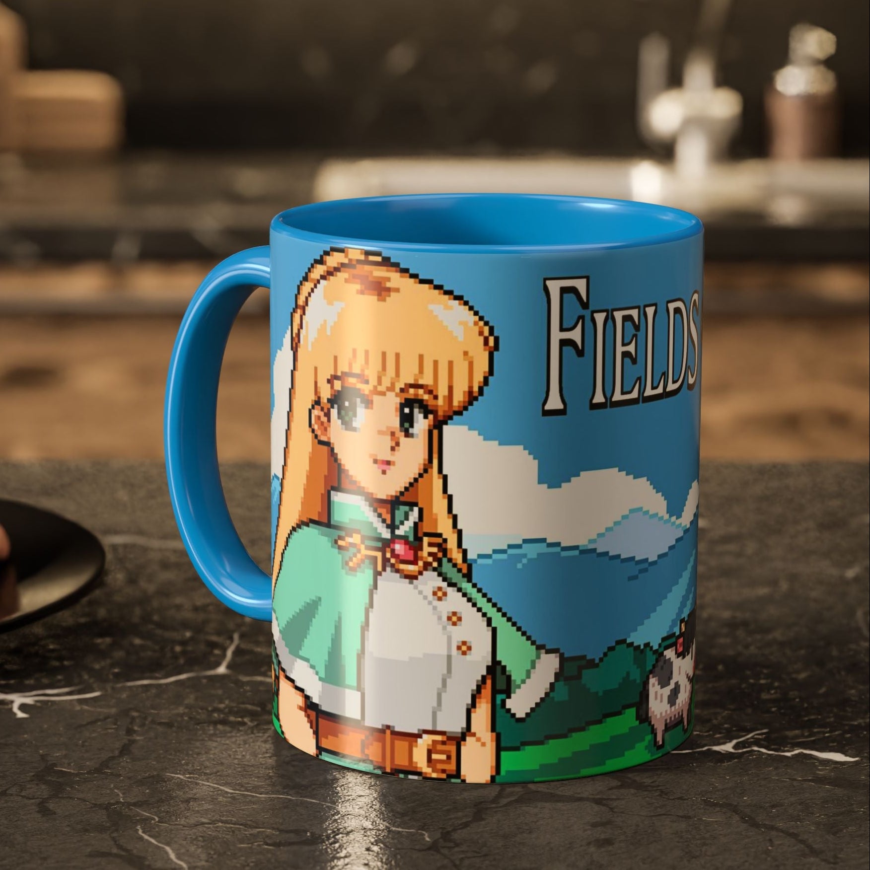 Fields of Mistria Gamer Kupa – Premium Porselen, Canlı Kalıcı Baskı 🌿✨