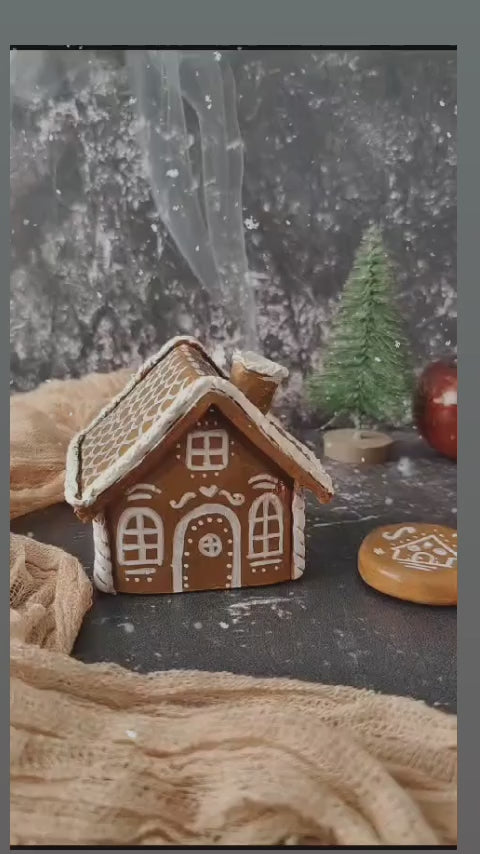 El Yapımı Seramik Kurabiye Ev Tütsülük ✨