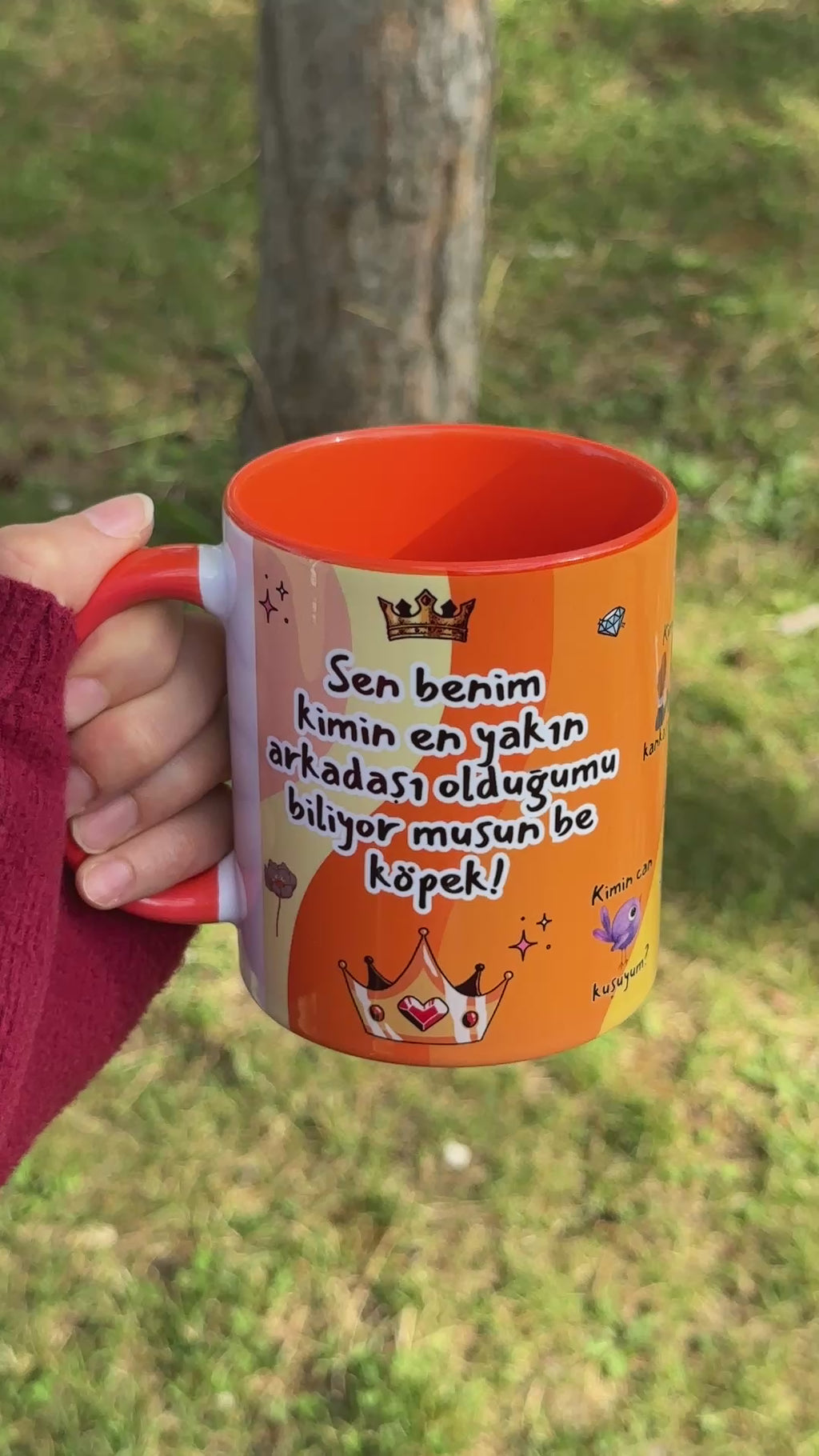 Prens Sen Benim Kimin En Yakın Arkadaşı Olduğumu Biliyor musun? Hediyelik Kupa bardak
