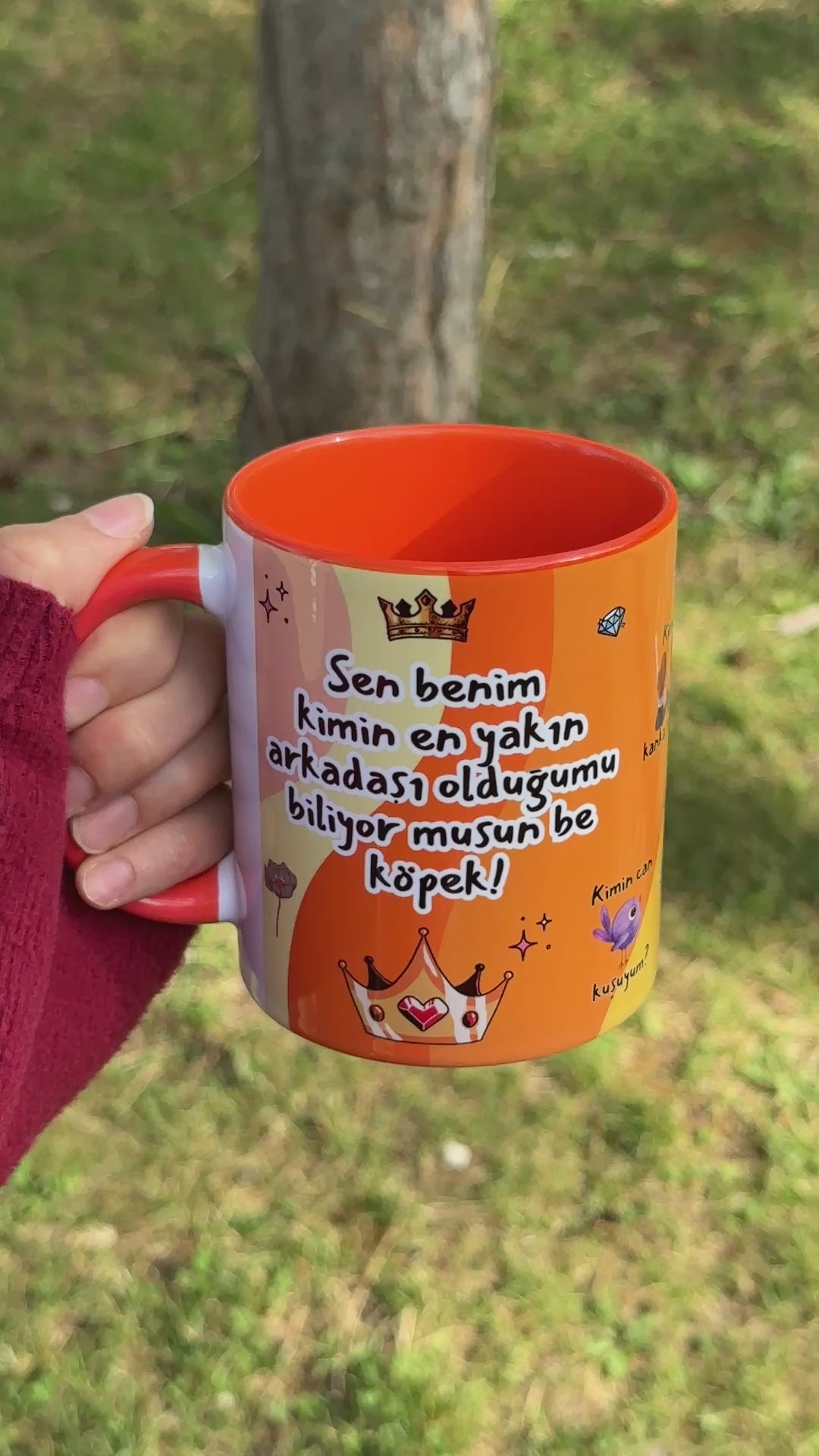 Prens Sen Benim Kimin En Yakın Arkadaşı Olduğumu Biliyor musun? Hediyelik Kupa bardak
