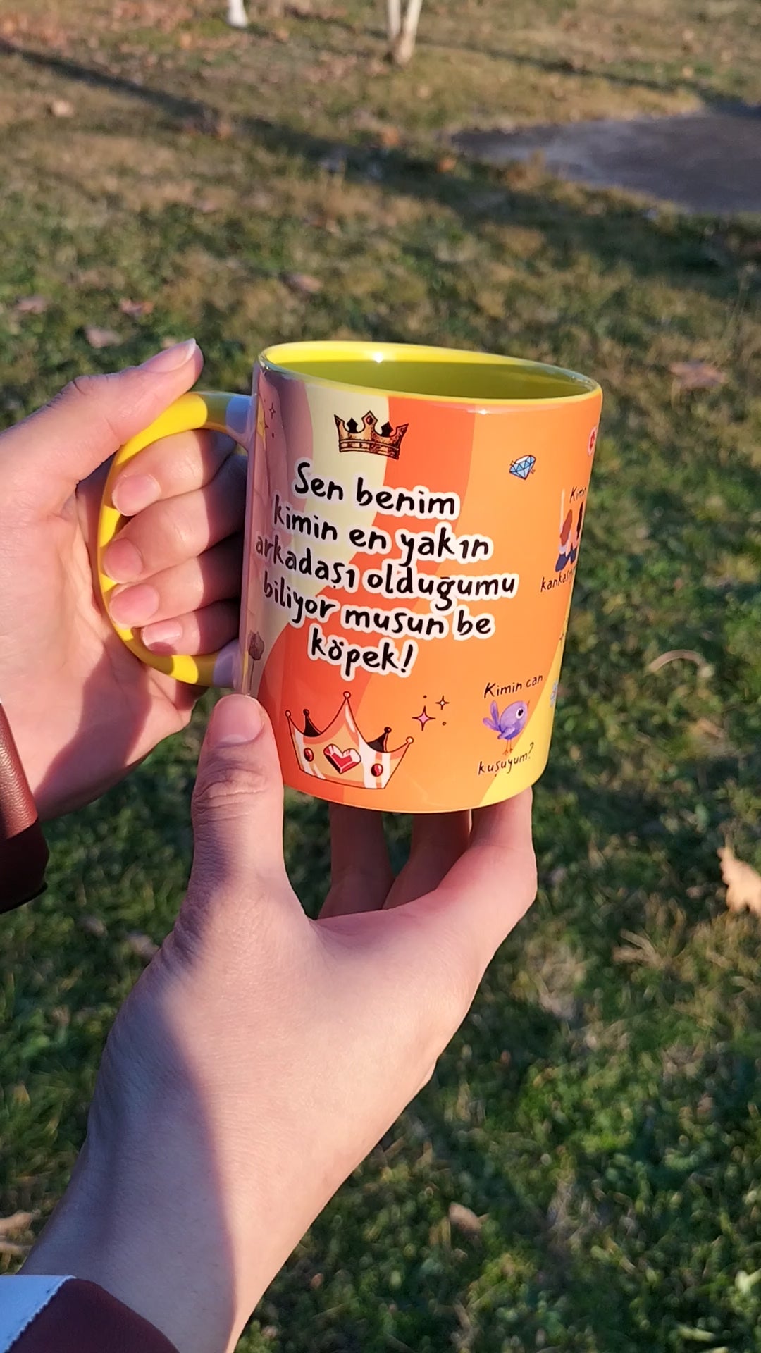 Prens Sen Benim Kimin En Yakın Arkadaşı Olduğumu Biliyor musun? Hediyelik Kupa bardak