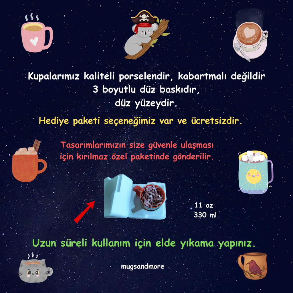 Winnie the Pooh "I Love You" Kupa – Tatlı ve Anlamlı Hediyelik