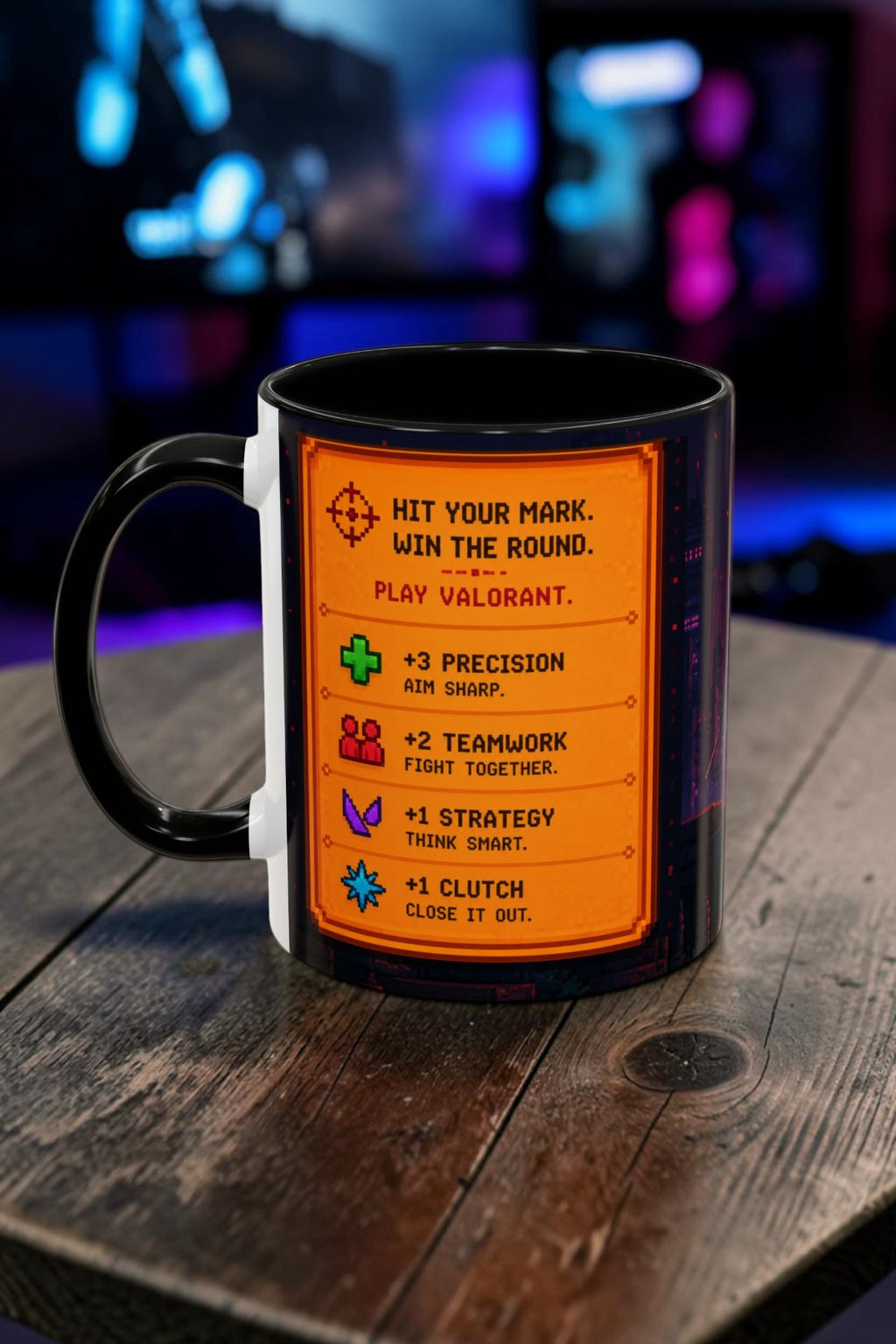 Valorant Kupa – Oyuncular İçin Gaming Kupa, Valorant Hediye Gamer Mug
